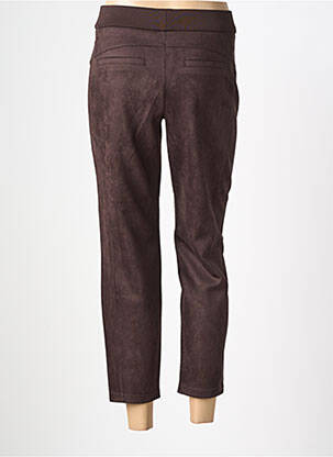 Pantalon 7/8 elasticitate mărime normală maro STREET ONE femeie