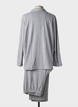 Pijama croială dreaptă gri LOHE bărbat