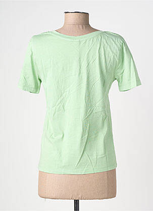 Tricou guler în v mâneci scurte verde JDY femeie