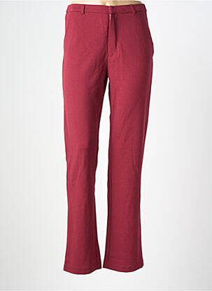 Pantalon drept elasticitate mărime normală roșu JDY femeie