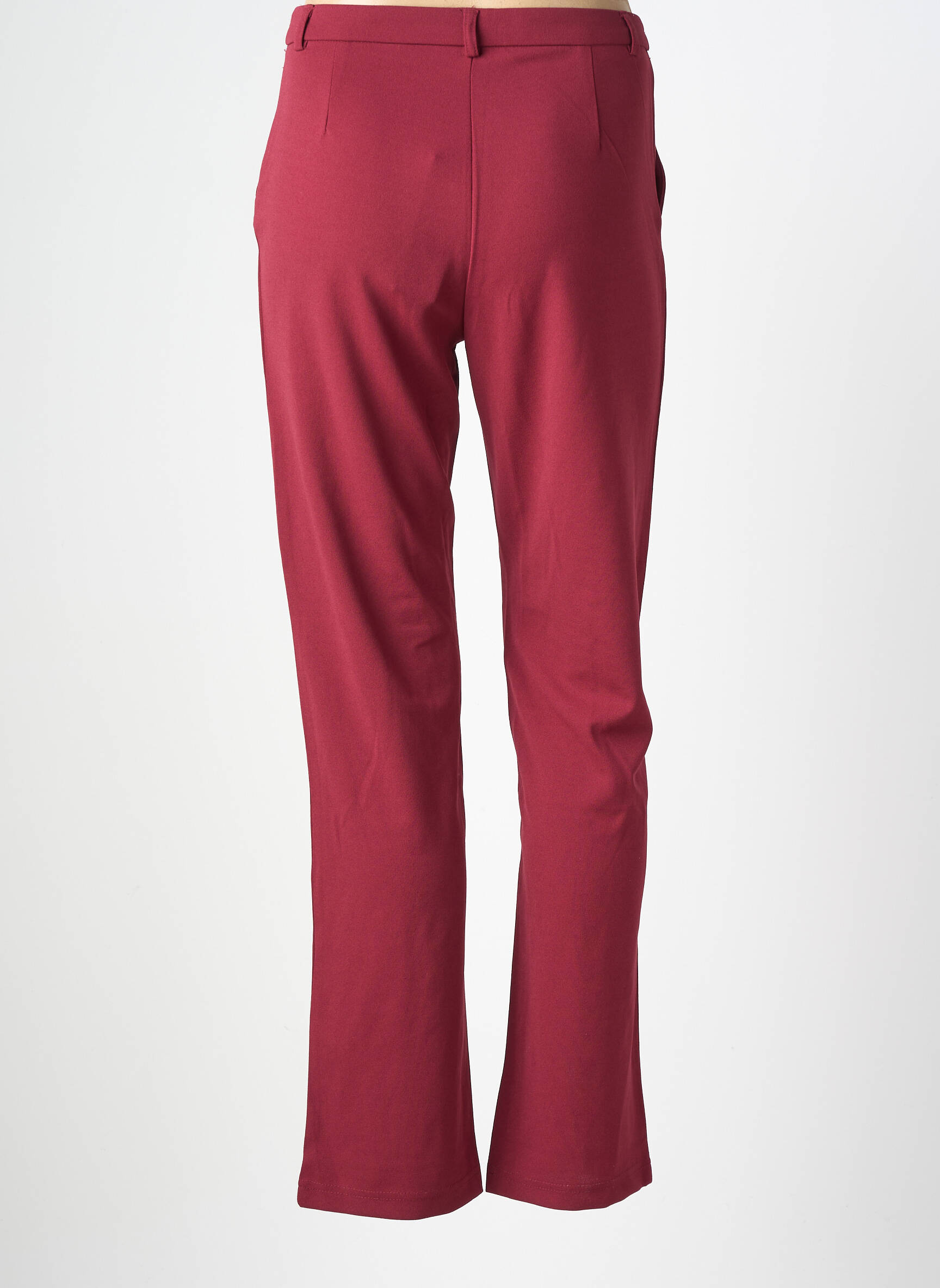 Pantalon drept elasticitate mărime normală roșu JDY femeie