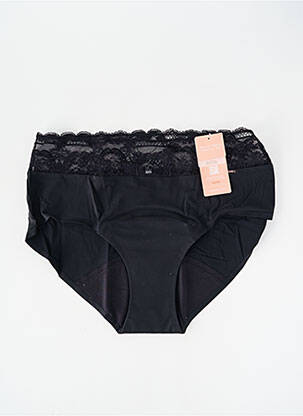 Chiloți-menstruali elasticitate negru CHANTELLE femeie