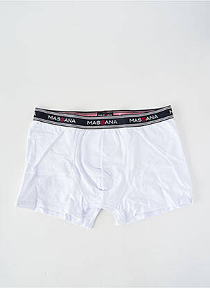 Boxer elasticitate alb MASSANA bărbat