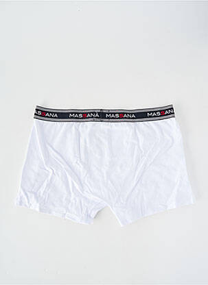 Boxer elasticitate alb MASSANA bărbat