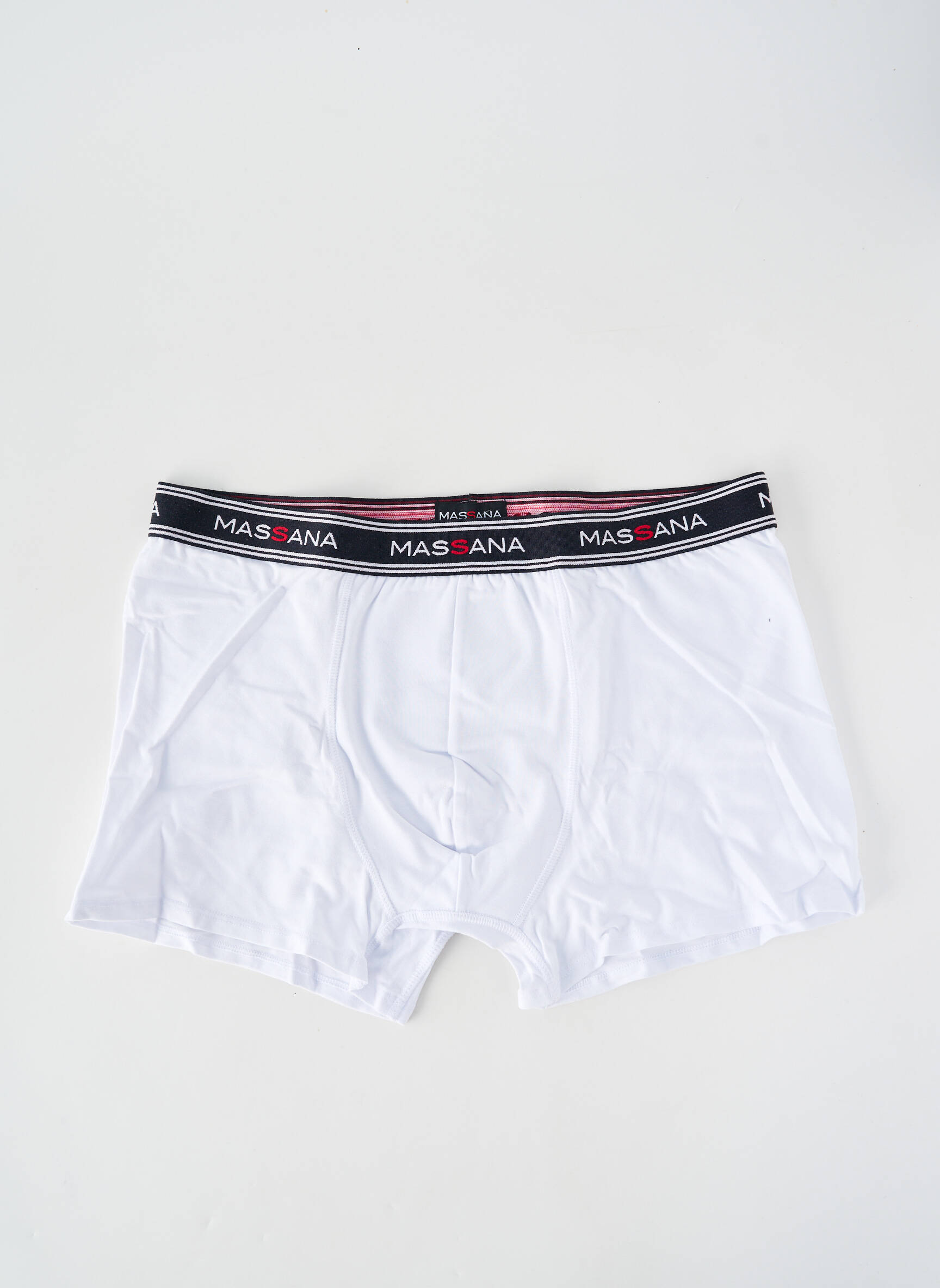Boxer elasticitate alb MASSANA bărbat