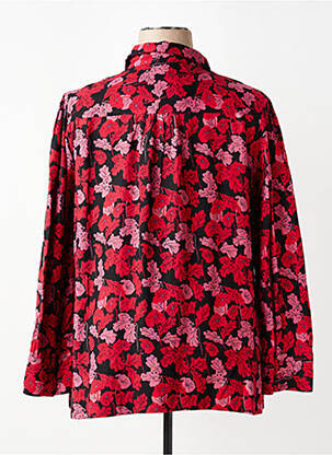 Cămașă imprimeu floral mâneci lungi roșu AGATHE & LOUISE femeie