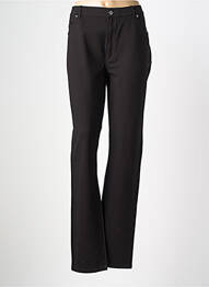 Pantalon drept elasticitate mărime normală negru LCDN femeie