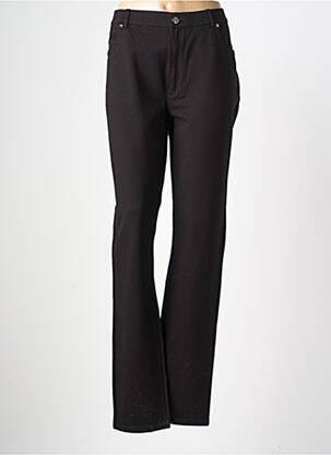 Pantalon drept elasticitate mărime normală negru LCDN femeie