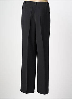Pantalon drept țesătură crep mărime normală negru CHRISTINE LAURE femeie