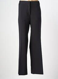 Pantalon drept elasticitate mărime normală negru BRANDTEX femeie