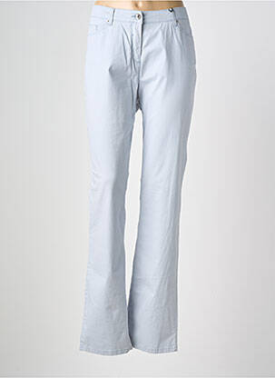 Pantalon drept elasticitate mărime normală albastru GERKE MY PANTS femeie