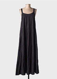 Rochie lungă fără mâneci fără mâneci negru CREAM femeie