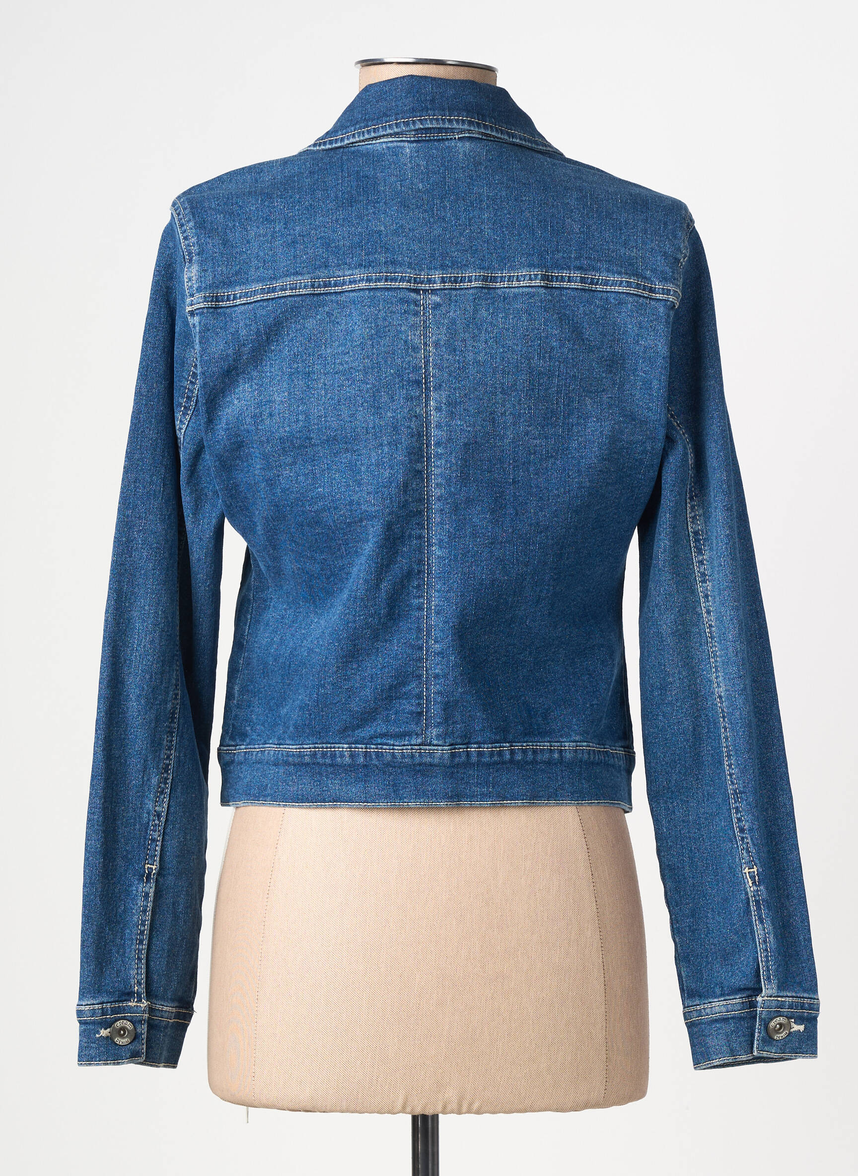 Jachete casual buzunare albastru deschis CREAM femeie