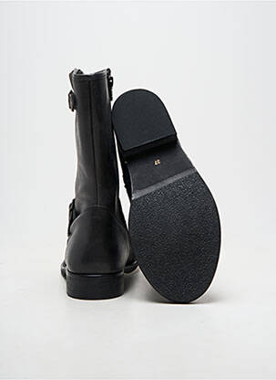 Botine/ghete material neted toc plat până la 3 cm negru BELLAMY femeie