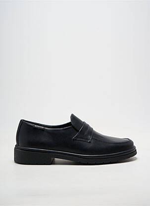 Mocasini material neted toc mic negru MEPHISTO bărbat