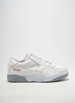 Adidași material neted alb NOËL bărbat
