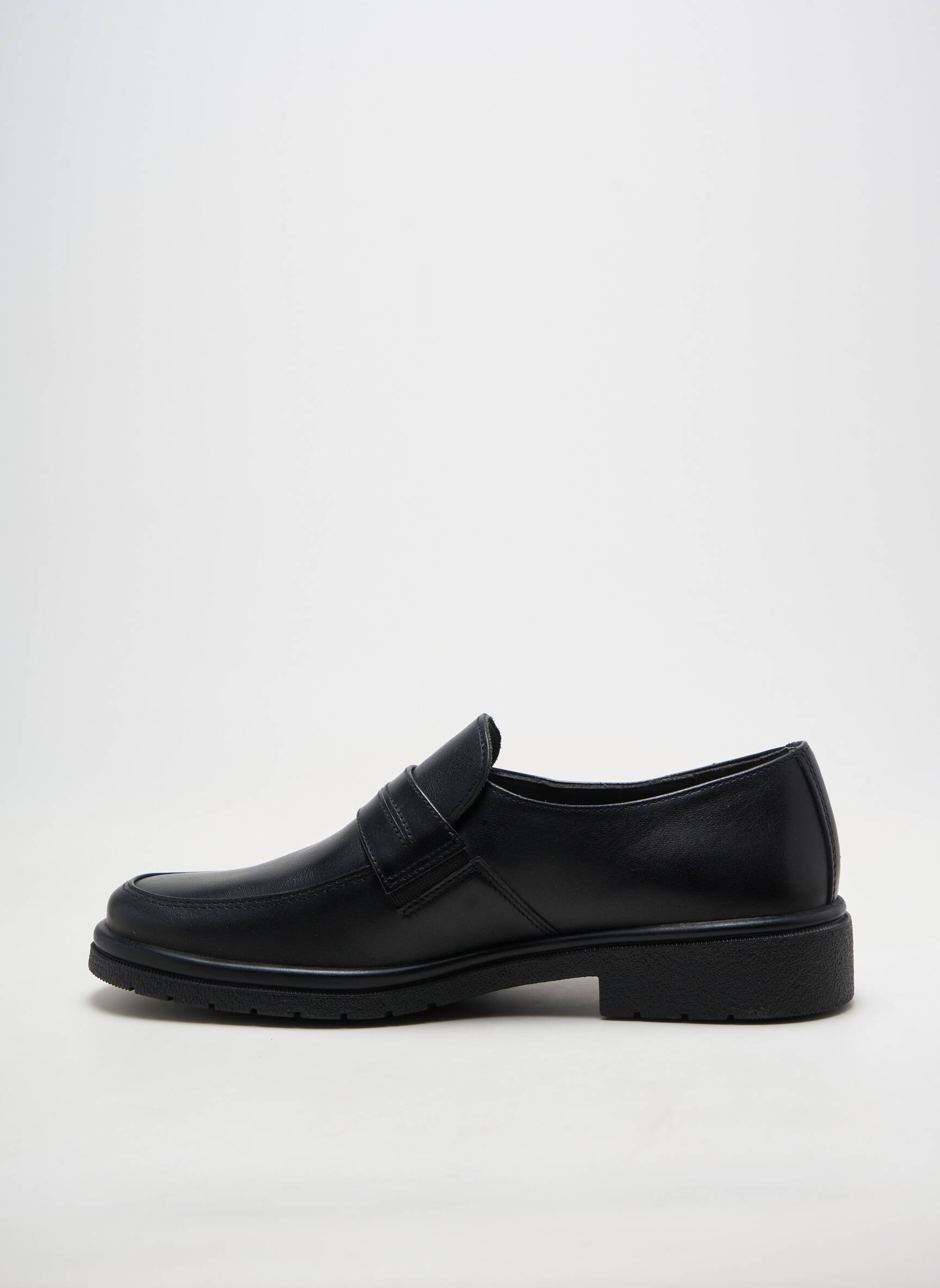 Mocasini material neted toc mic negru MEPHISTO bărbat