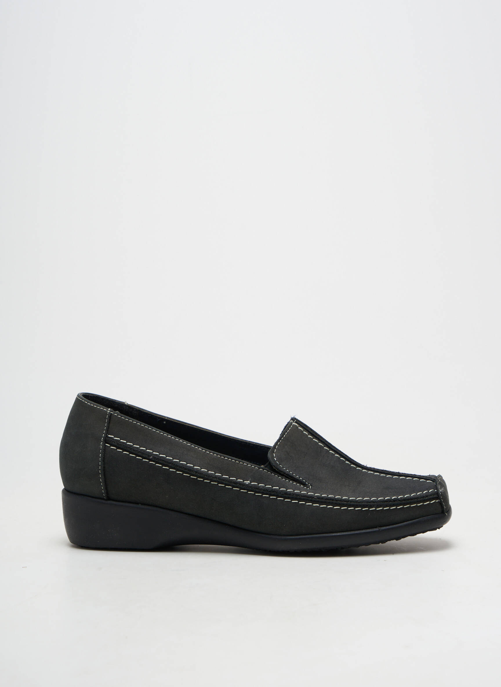 Pantofi de barcă toc plat până la 3 cm negru MARCO femeie