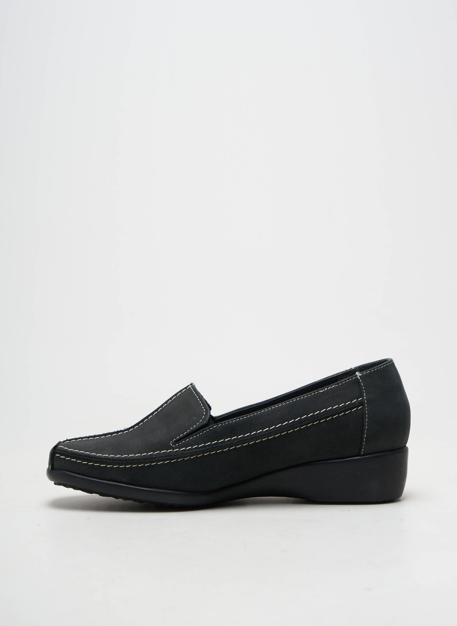 Pantofi de barcă toc plat până la 3 cm negru MARCO femeie