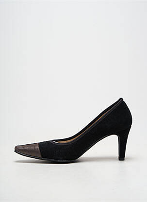 Pantofi cu toc vârf ascuțit toc de 7 la 9 cm negru BRENDA ZARO femeie