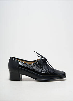 Derby-uri material neted toc de 4 la 6 cm negru MARCO femeie