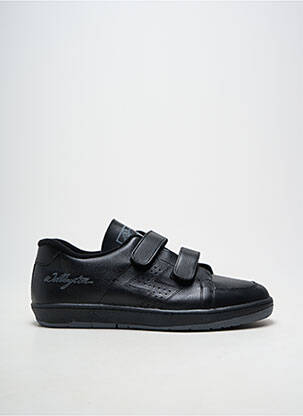 Adidași material neted vârf rotund negru NOËL bărbat