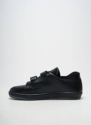 Adidași material neted vârf rotund negru NOËL bărbat