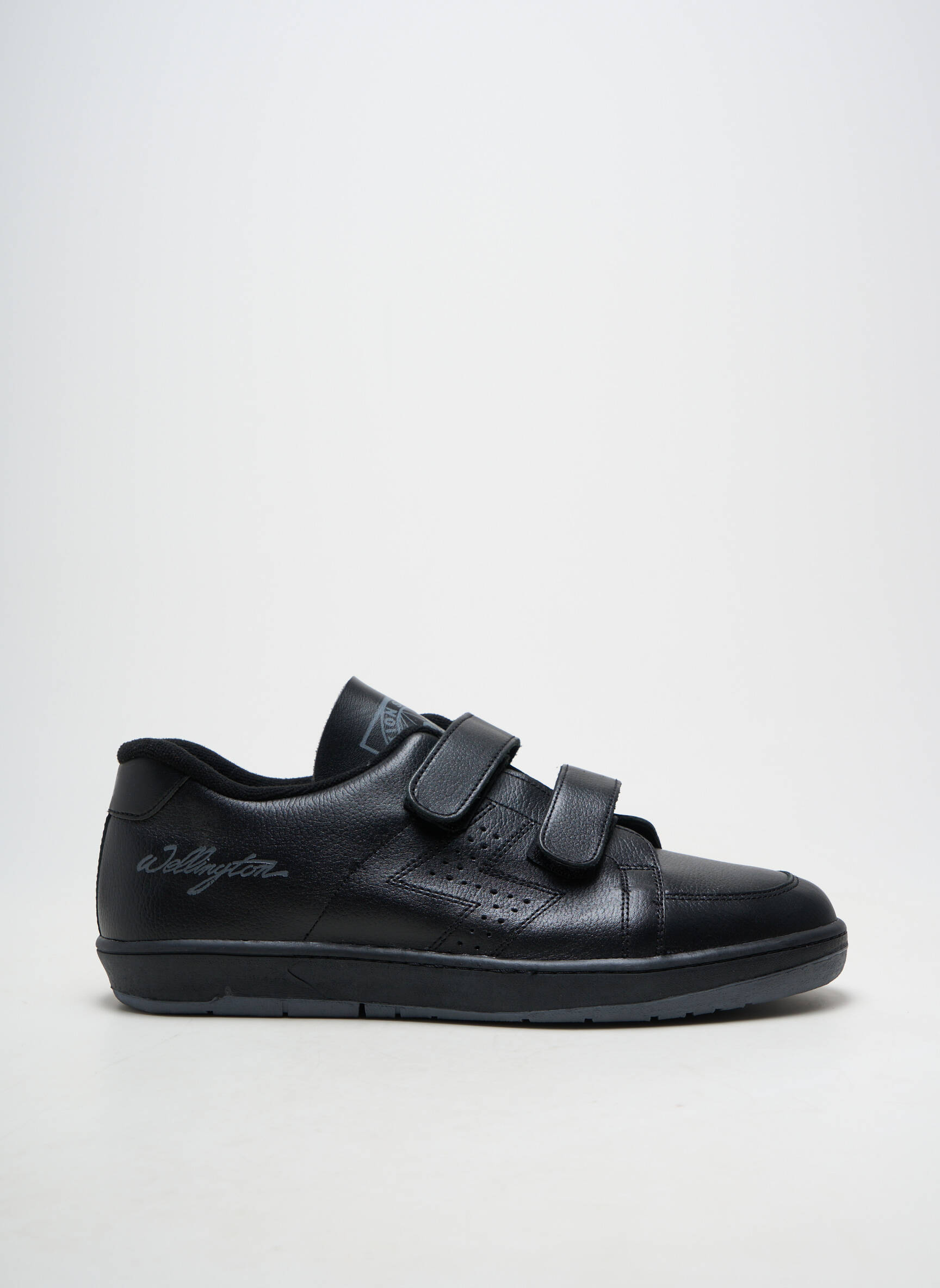 Adidași material neted vârf rotund negru NOËL bărbat