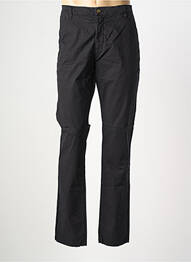 Pantalon chino țesătură poplin mărime normală negru EUROPANN bărbat