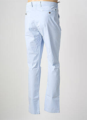 Pantalon chino țesătură poplin mărime normală albastru EUROPANN bărbat