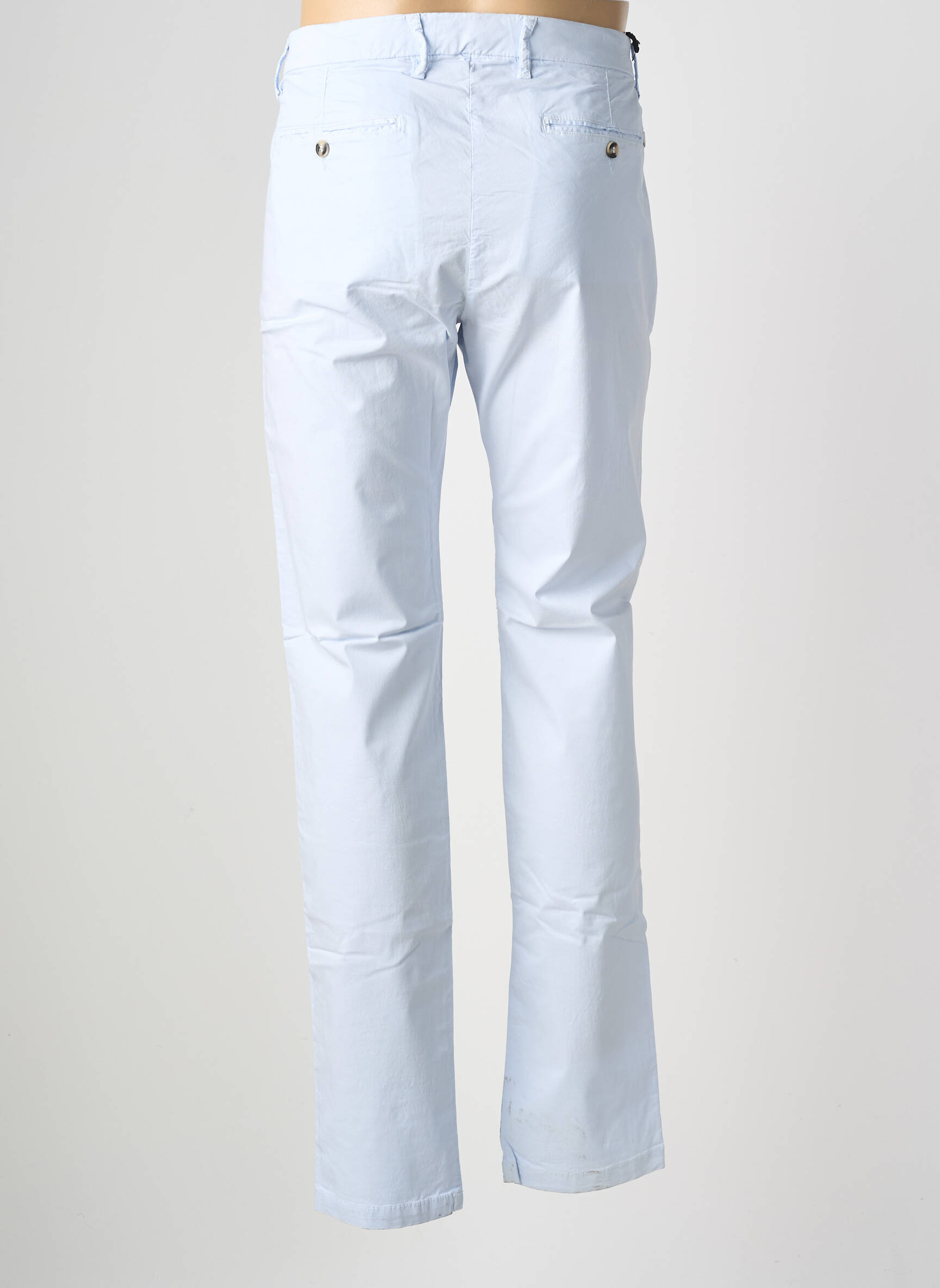 Pantalon chino elasticitate mărime normală albastru deschis EUROPANN bărbat