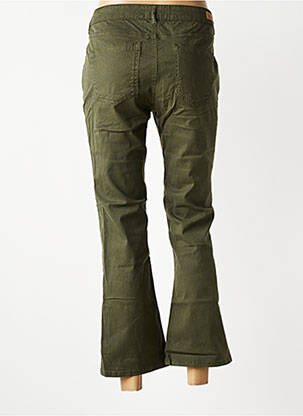 Pantalon 7/8 elasticitate mărime normală verde HAPPY femeie
