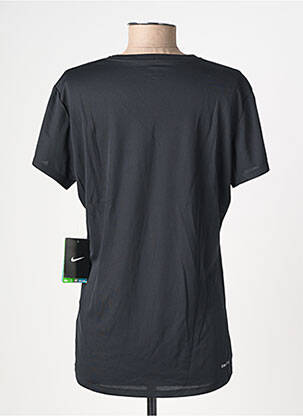 Tricou serigrafie mâneci scurte negru NIKE femeie