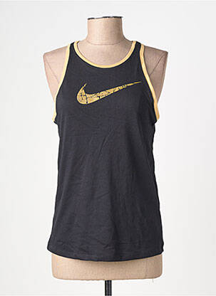 Maiou serigrafie fără mâneci negru NIKE femeie