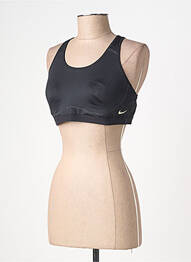 Sutien efect material satinat sutiene negru NIKE femeie