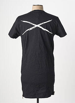 Tricou croială cambrată mâneci scurte negru THE NEW DESIGNERS ! bărbat