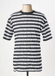 Tricou croială cambrată mâneci scurte negru KARL KANI bărbat