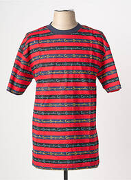Tricou croială cambrată mâneci scurte roșu KARL KANI bărbat
