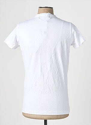 Tricou croială cambrată mâneci scurte alb THE NEW DESIGNERS ! bărbat