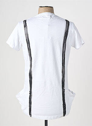 Tricou croială cambrată mâneci scurte alb THE NEW DESIGNERS ! bărbat