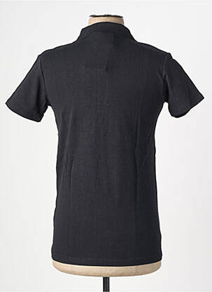 Polo țesătură jersey mâneci scurte negru PROJECT X bărbat