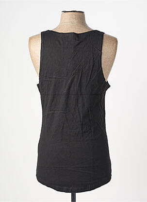 Tricou croială cambrată bretele subțiri negru THE NEW DESIGNERS ! bărbat