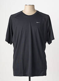 Tricou elasticitate mâneci scurte negru NIKE bărbat