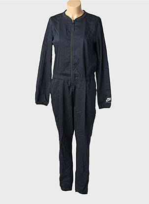 Salopetă-pantalon croială cambrată mâneci lungi negru NIKE femeie