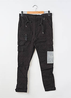 Pantalon cargo țesătură poplin mărime normală negru PROJECT X PARIS bărbat