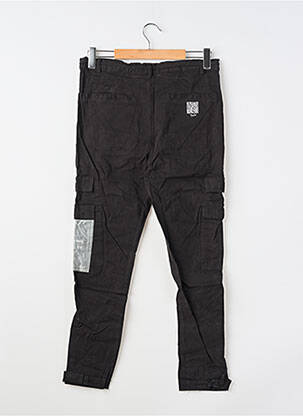 Pantalon cargo țesătură poplin mărime normală negru PROJECT X PARIS bărbat