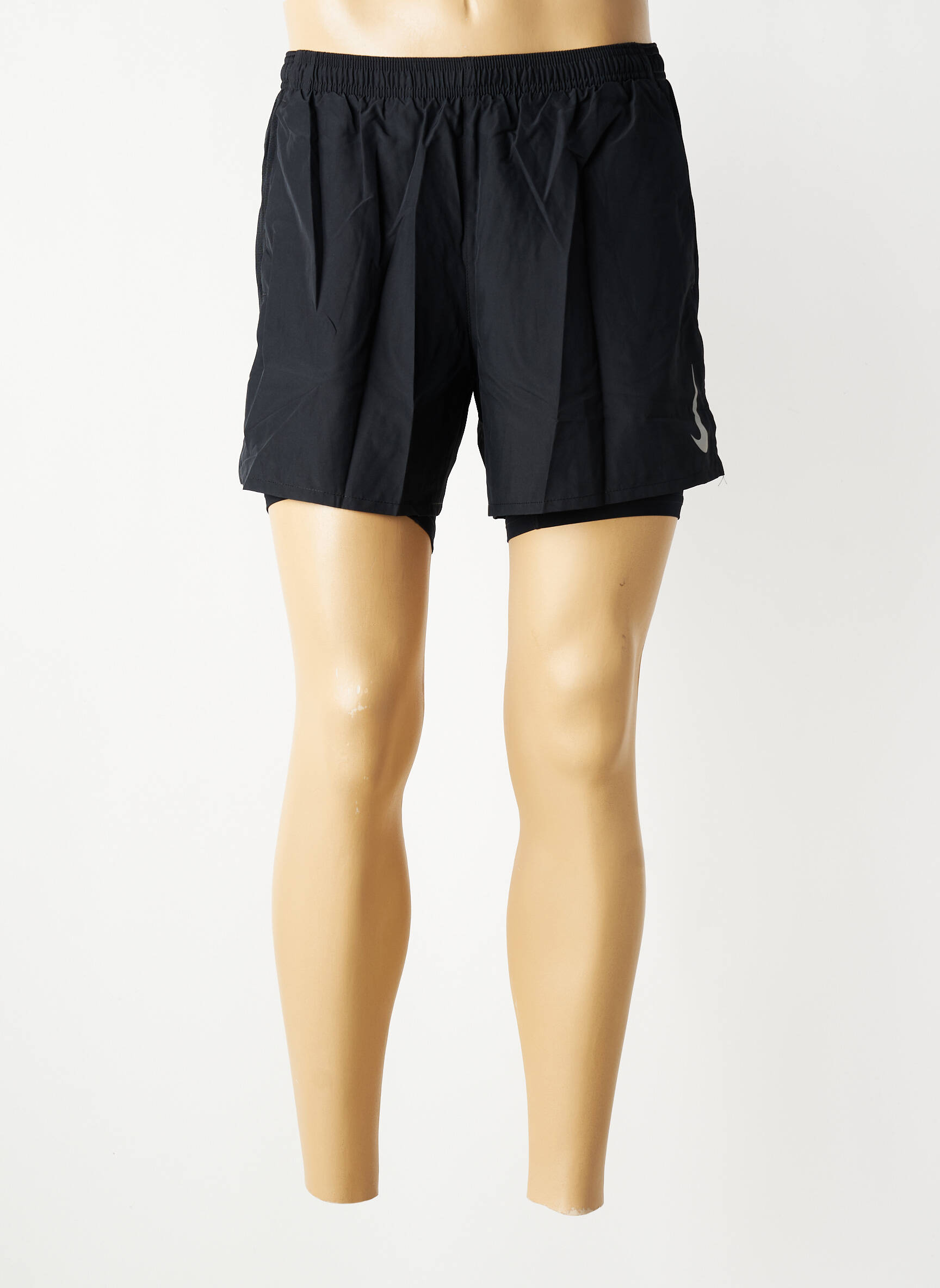 Șort țesătură poplin mărime normală negru NIKE bărbat
