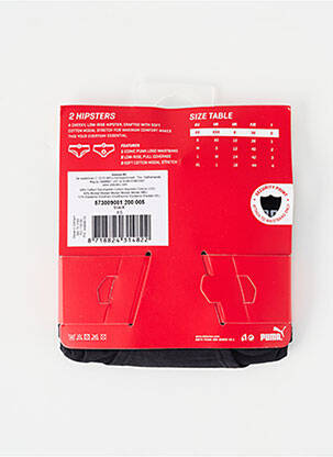 Chilot elasticitate negru PUMA femeie