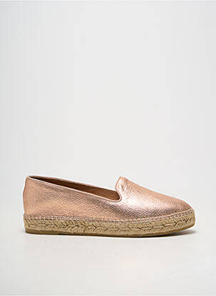 Espadrile vârf rotund toc plat până la 3 cm roz KANNA femeie