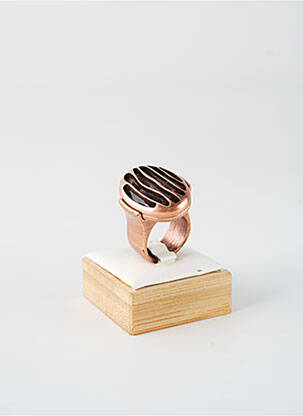 Inel materiale metalice roz KONPLOTT femeie